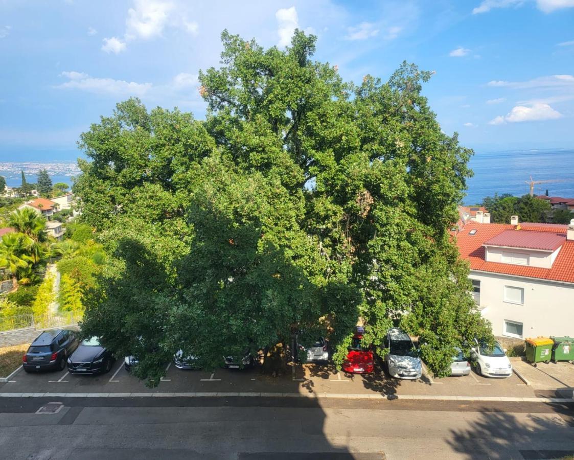 Apartment With Direct Sea View, Free Parking And Close To Beaches And Promenade Lovran Dış mekan fotoğraf