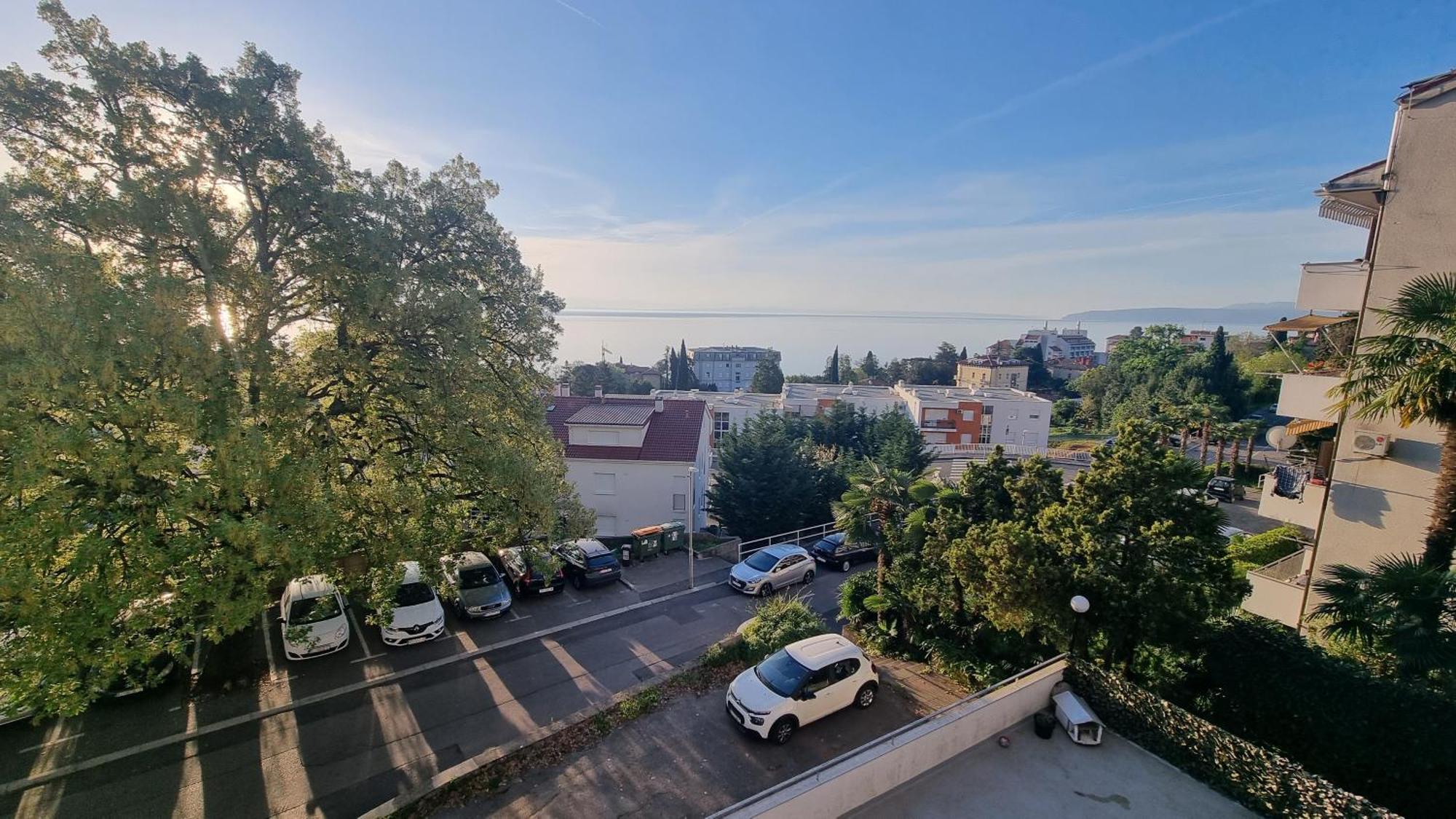 Apartment With Direct Sea View, Free Parking And Close To Beaches And Promenade Lovran Dış mekan fotoğraf